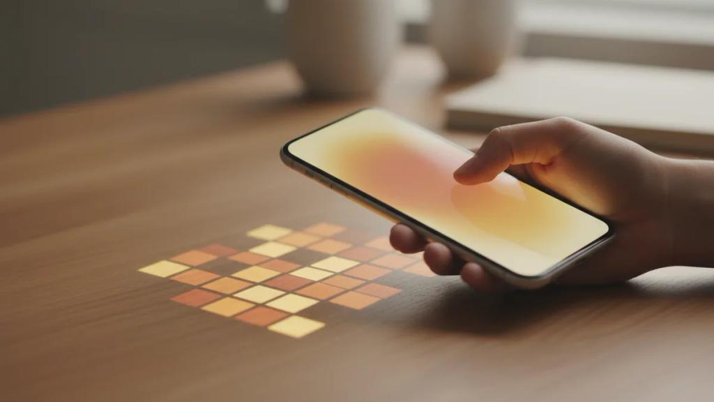 eSIM kurulumu sırasında dizüstü ekranındaki bir QR koda doğrultulmuş telefon kamerası