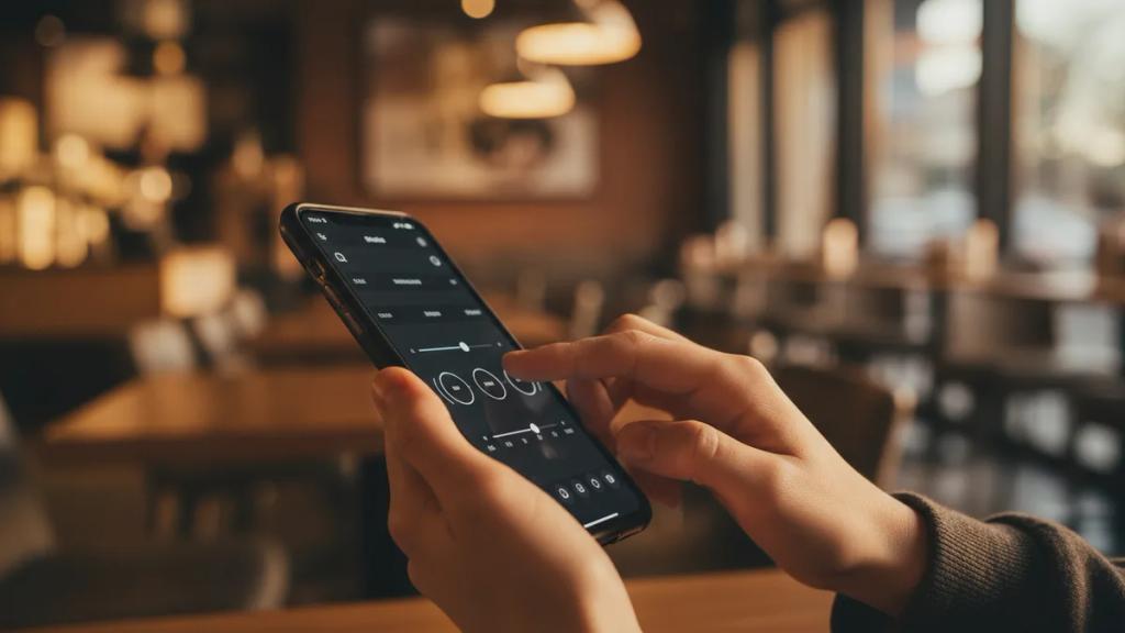 Şehir silüeti önünde hücresel veri ayarlarını gösteren bir akıllı telefonu tutan el
