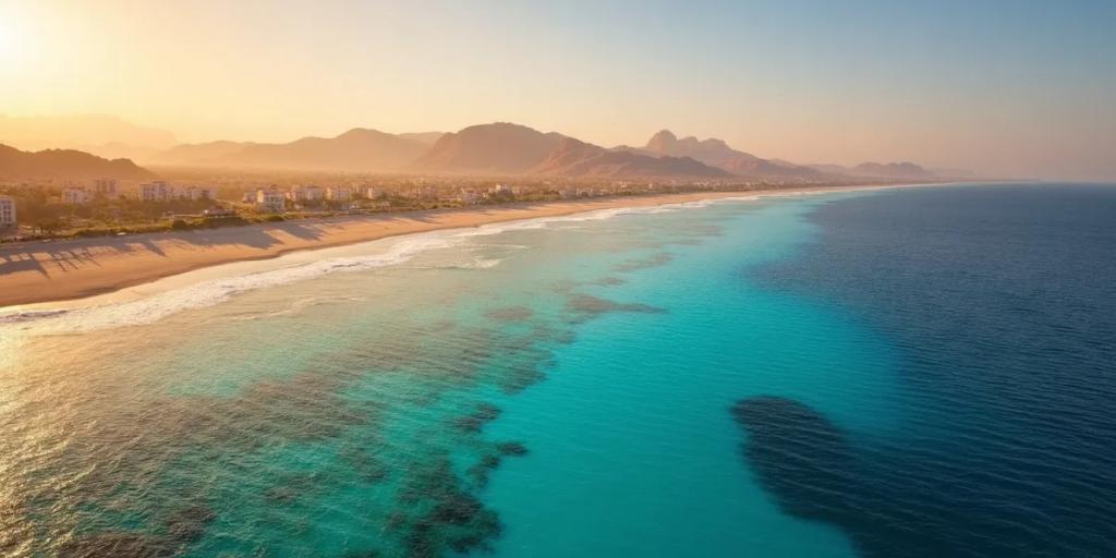 Sharm el-Sheikh kıyısı açıklarında Kızıldeniz resiflerinin üzerinde demirlemiş dalış tekneleri