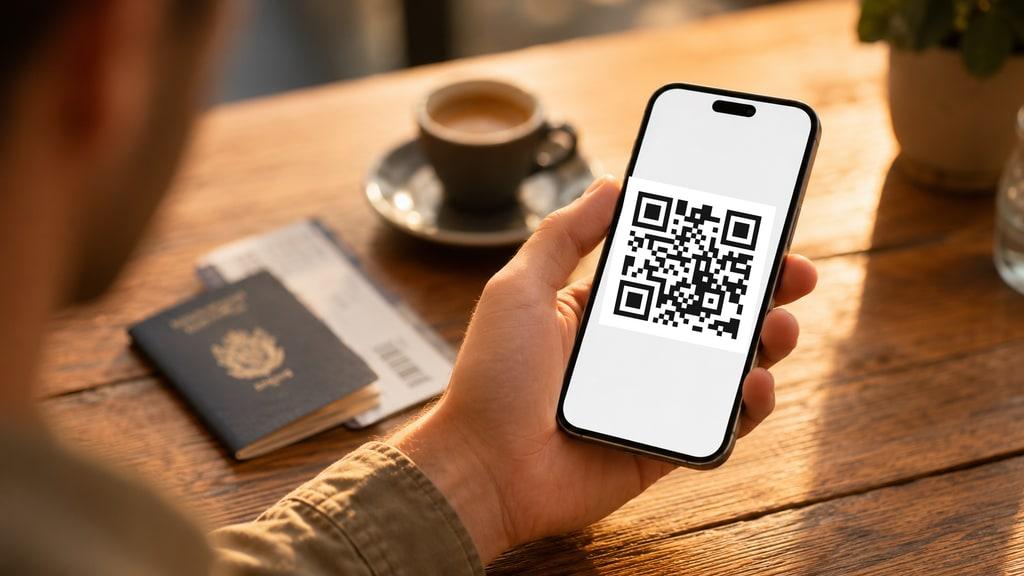 eSIM QR kodunu taramak saniyeler sürer; bunu yola çıkmadan önce evde yapın.
