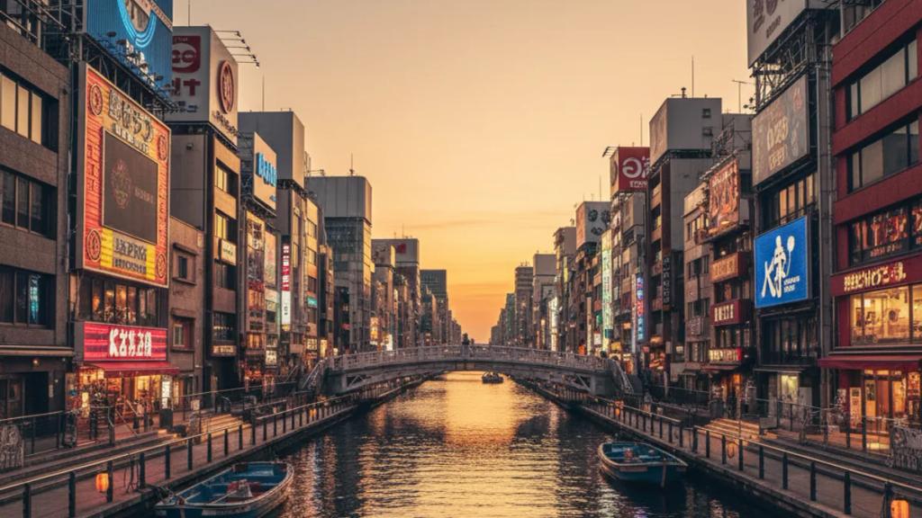 Gece Tokyo sokağında, telefonundaki tam sinyal çubuğunu kontrol eden bir gezgin