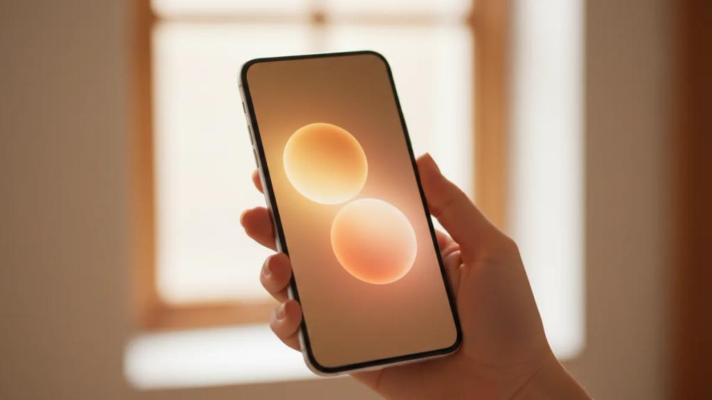 Ev ve seyahat olarak etiketlenmiş iki hücresel paketi gösteren akıllı telefon ayarlar ekranı
